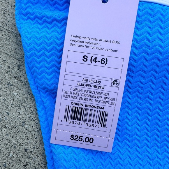 Wild Fable Blue Women's Swimsuit NWT - Picture 5 of 6